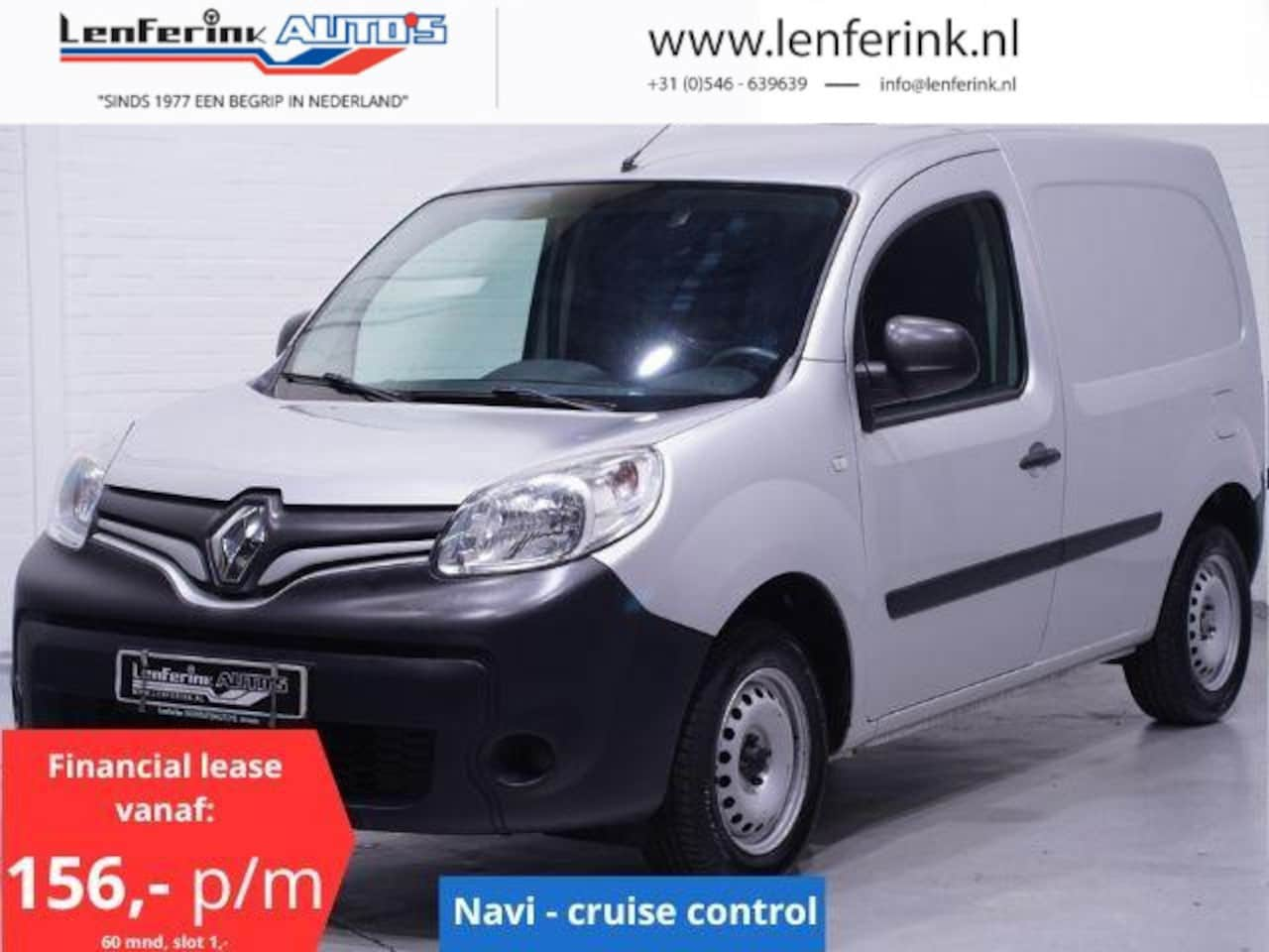 Renault Kangoo - 1.5 dCi 75 pk Comfort Navi, Cruise Control, 2-Zits Airco, Laadruimte Pakket, PDC achter - AutoWereld.nl