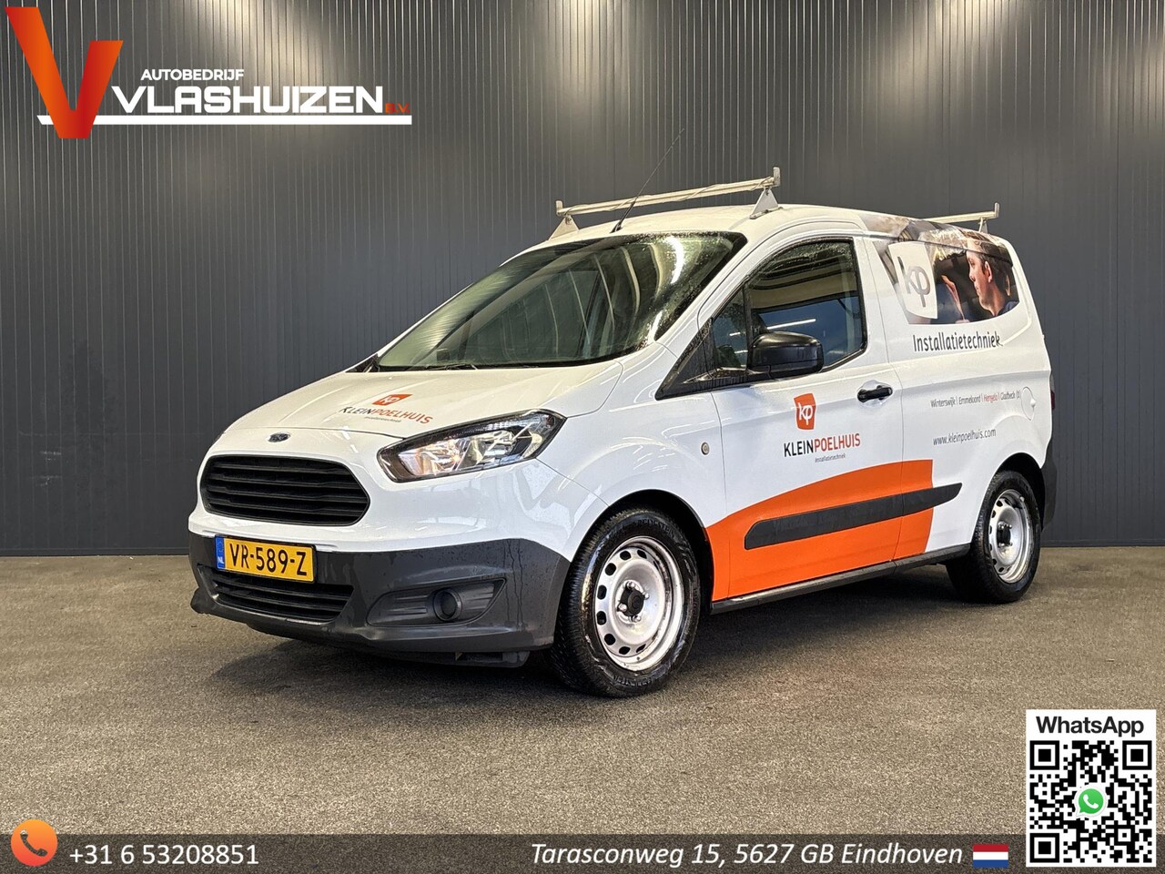 Ford Transit Courier - 1.0 Benzine! | € 4.888,- NETTO! | Trekhaak | - AutoWereld.nl