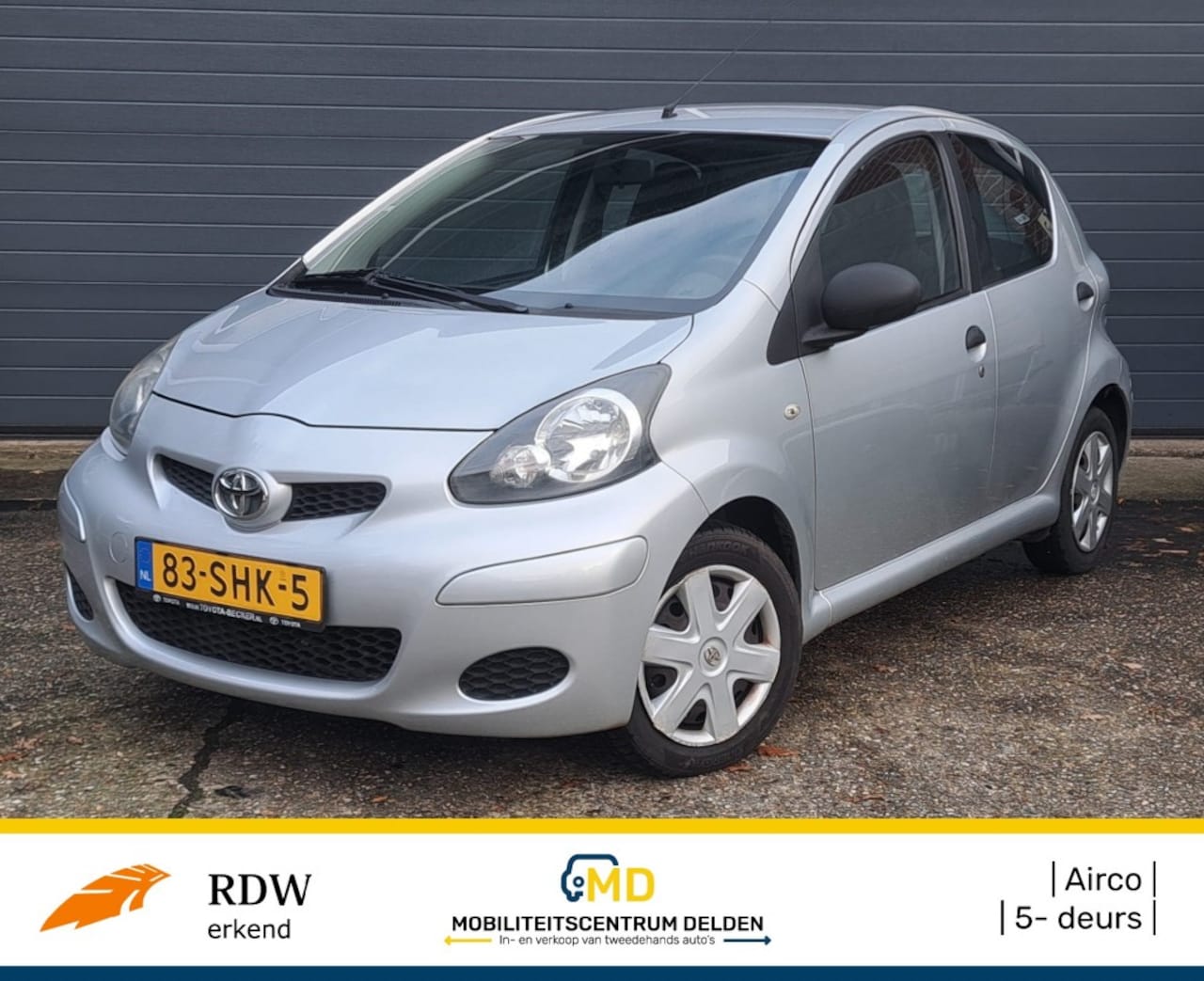 Toyota Aygo - 1.0-12V NOW / Airco / 5- Deurs / - AutoWereld.nl