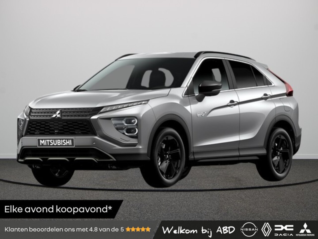 Mitsubishi Eclipse Cross - 2.4 Plug-in Hybride 188 1AT Black Edition | Achteruitrijcamera | Adaptive Cruise Control ( - AutoWereld.nl