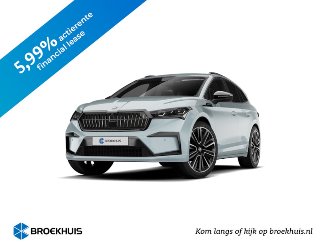 Skoda Enyaq iV - 60 Elektromotor 180 1AT Sportline Automaat | Panorama-schuif-/kanteldak, elektrisch bedien - AutoWereld.nl