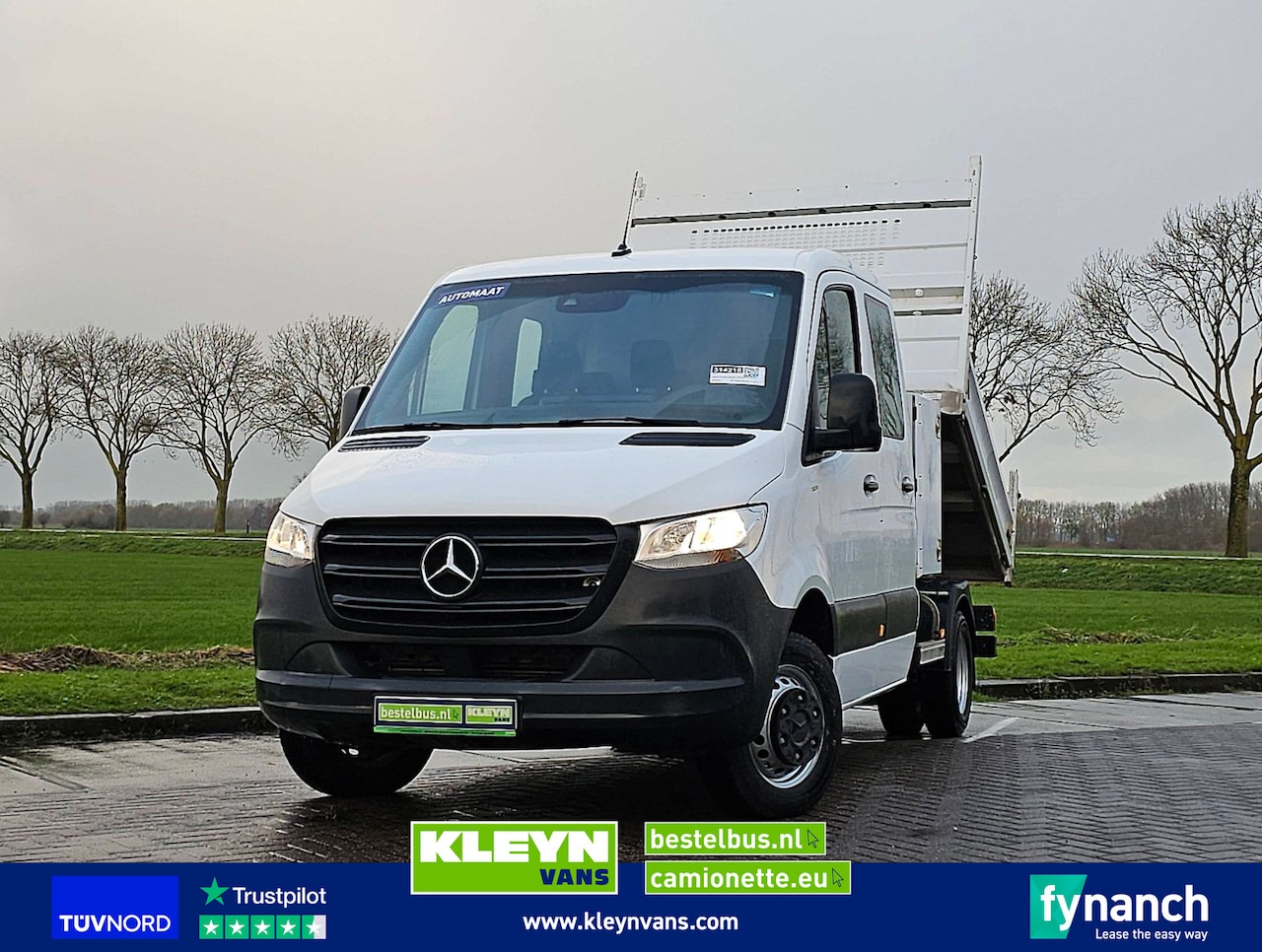 Mercedes-Benz Sprinter - 514 dub.cab. kipper ac! - AutoWereld.nl