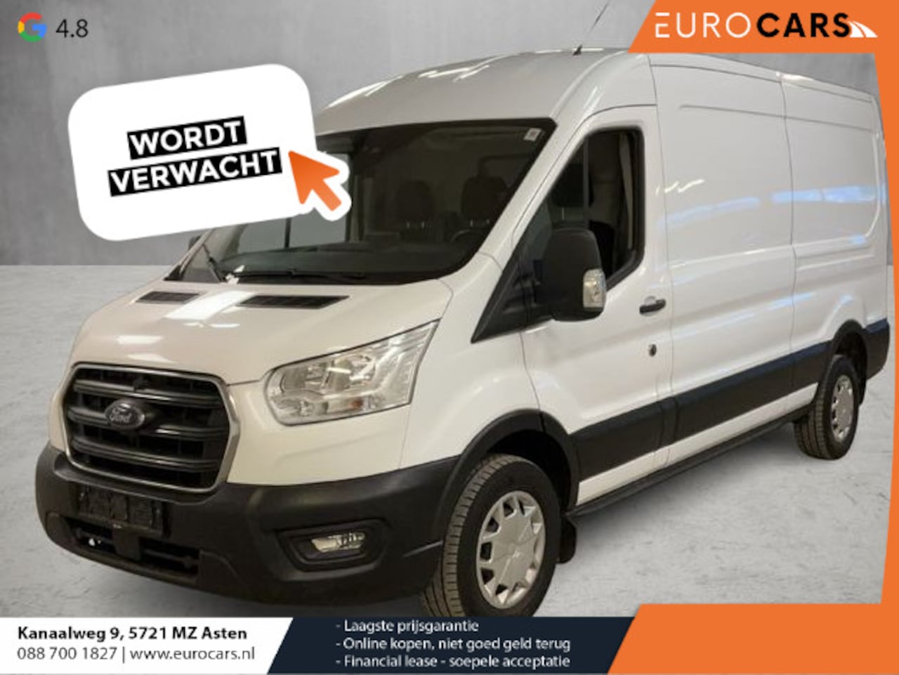 Ford Transit - 170pk L3H2 Trend Trekhaak Camera Apple Carplay/Android Auto Airco Cruise control - AutoWereld.nl