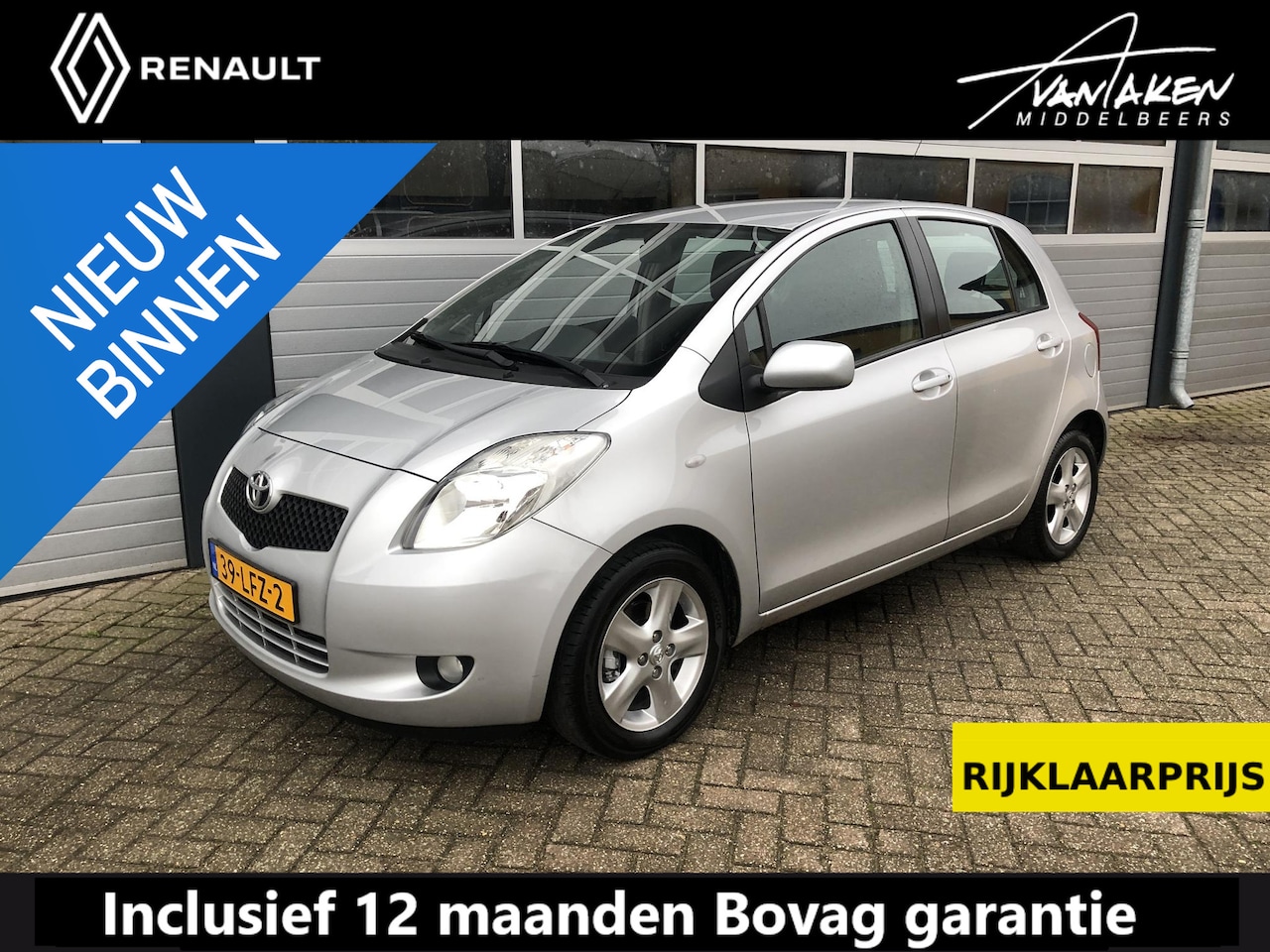 Toyota Yaris - 1.3 VVTi Sol MMT AUTOMAAT - AutoWereld.nl