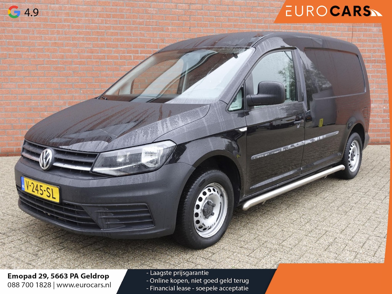 Volkswagen Caddy Maxi - 2.0 TDI 75pk L2H1 Trendline Airco Sidebars Euro6 Radio Parkeersensoren Bluetooth - AutoWereld.nl