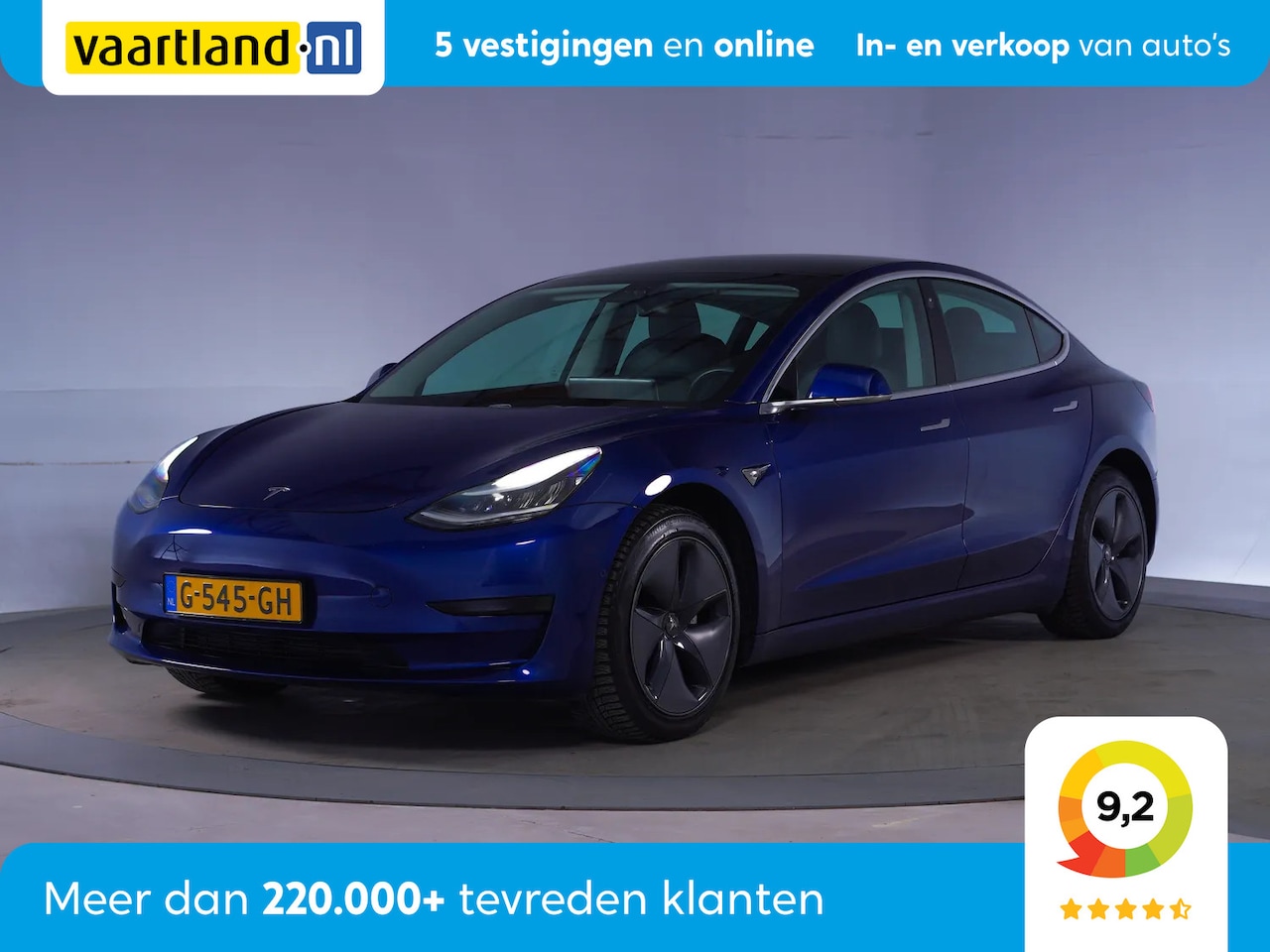 Tesla Model 3 - Standaard RWD Plus 60 kWh [ Leder Panoramadak ] - AutoWereld.nl