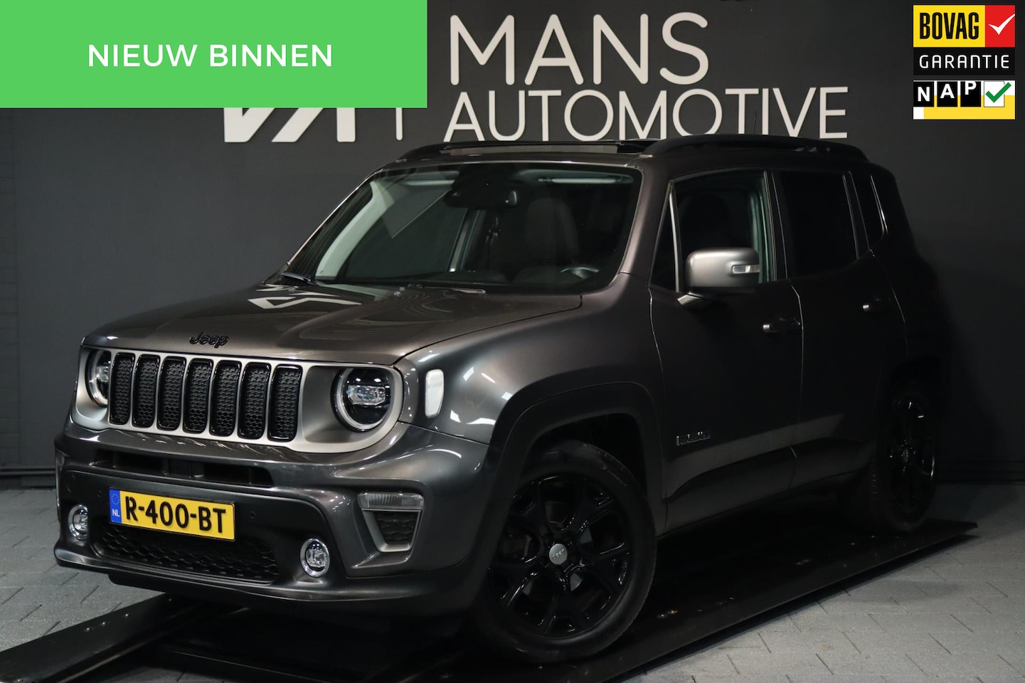 Jeep Renegade - 1.3T Limited / PANODAK / DODEHOEK / CAMERA / KEYLESS / 18'' - AutoWereld.nl