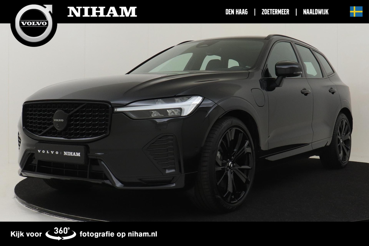 Volvo XC60 - RECHARGE T8 AWD ULTRA BLACK EDITION *FULL OPTIONS!* -PANO.DAK|B&W-AUDIO|LUCHTVERING|TREKHA - AutoWereld.nl