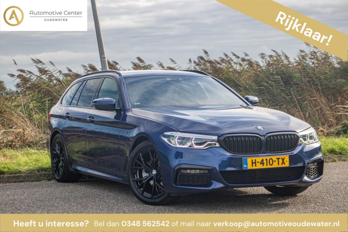 BMW 5-serie Touring - 520i High Ex. Ed | PPF | Glasscoating | M-Sport | MEMORY | LMV - AutoWereld.nl