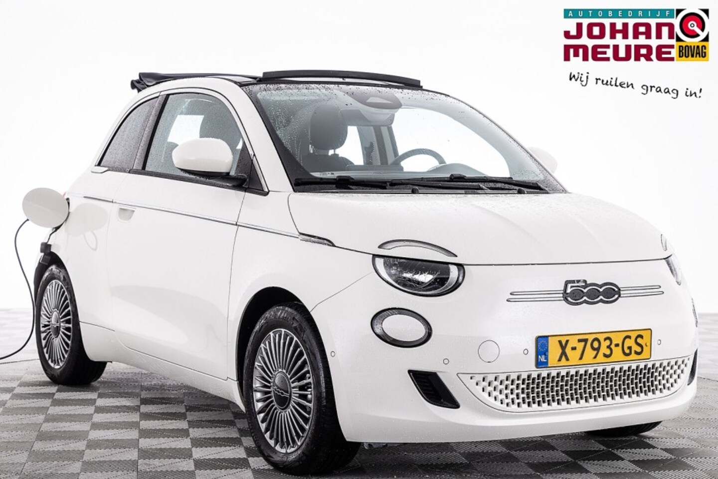 Fiat 500 C - e 24 kWh | ECC | VELGEN ✅ 1e Eigenaar . - AutoWereld.nl