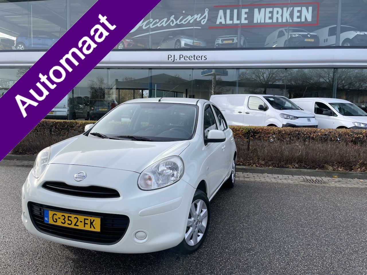 Nissan Micra - 1.2 30th. Anniversary Automaat Airco - LMV 15"- ramen E-voor - A-bank IDN - radio/cd/aux - - AutoWereld.nl