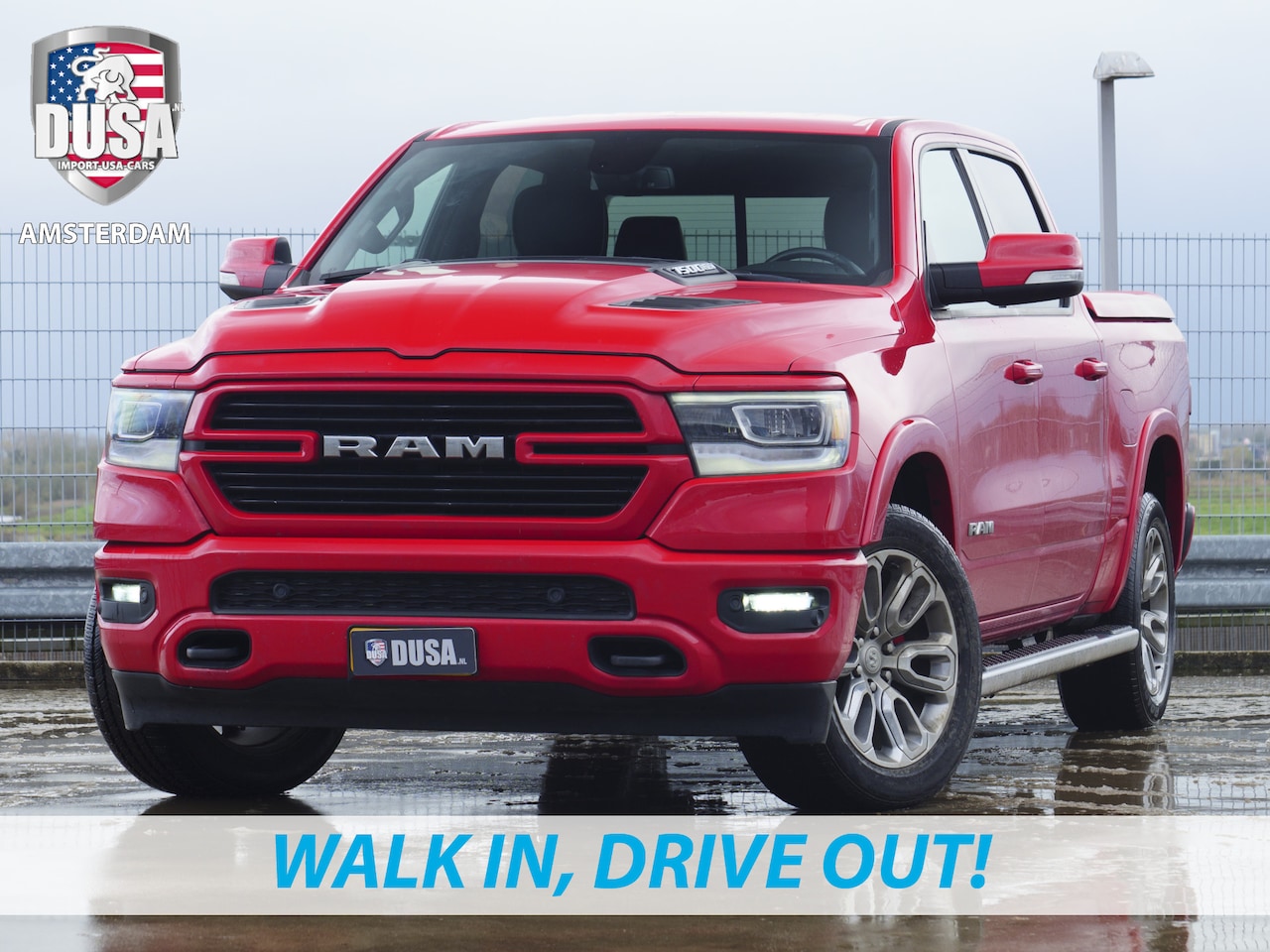 Dodge Ram 1500 - | Laramie | 5.7 V8 | 4x4 | Crew Cab Deksel | LPG | Trekhaak  Nieuw Binnen! - AutoWereld.nl