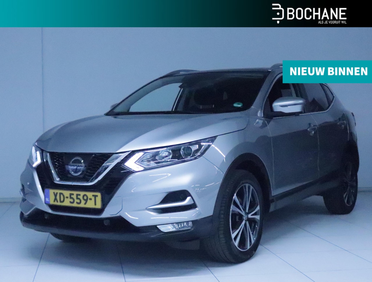 Nissan Qashqai - 1.2 N-Connecta Clima/Navi/Panoramadak - AutoWereld.nl