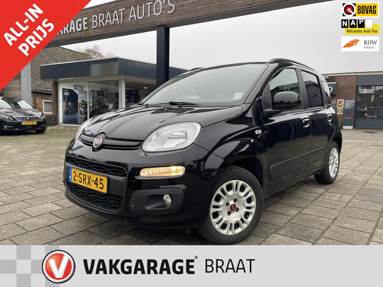 Fiat Panda - 0.9 TwinAir l BLUETOOTH l AIRCO l RIJKLAAR! - AutoWereld.nl