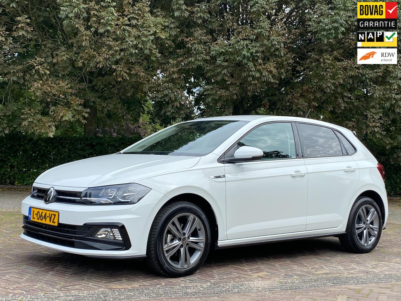 Volkswagen Polo - 1.0 TSI R-Line Edition Aut. NL-Auto! | CarPlay/Android Auto |1e eig. | NAP | BOVAG Garanti - AutoWereld.nl