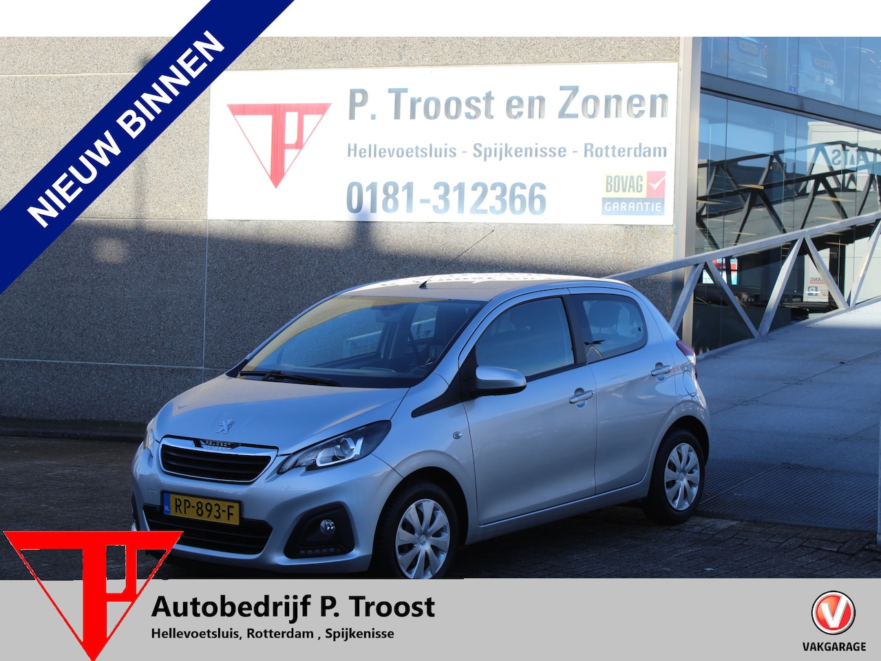 Peugeot 108 - 1.0 e-VTi Active Navigatie/Mistlampen/Airco/Elektrisch pakket/Orig. NL auto - AutoWereld.nl