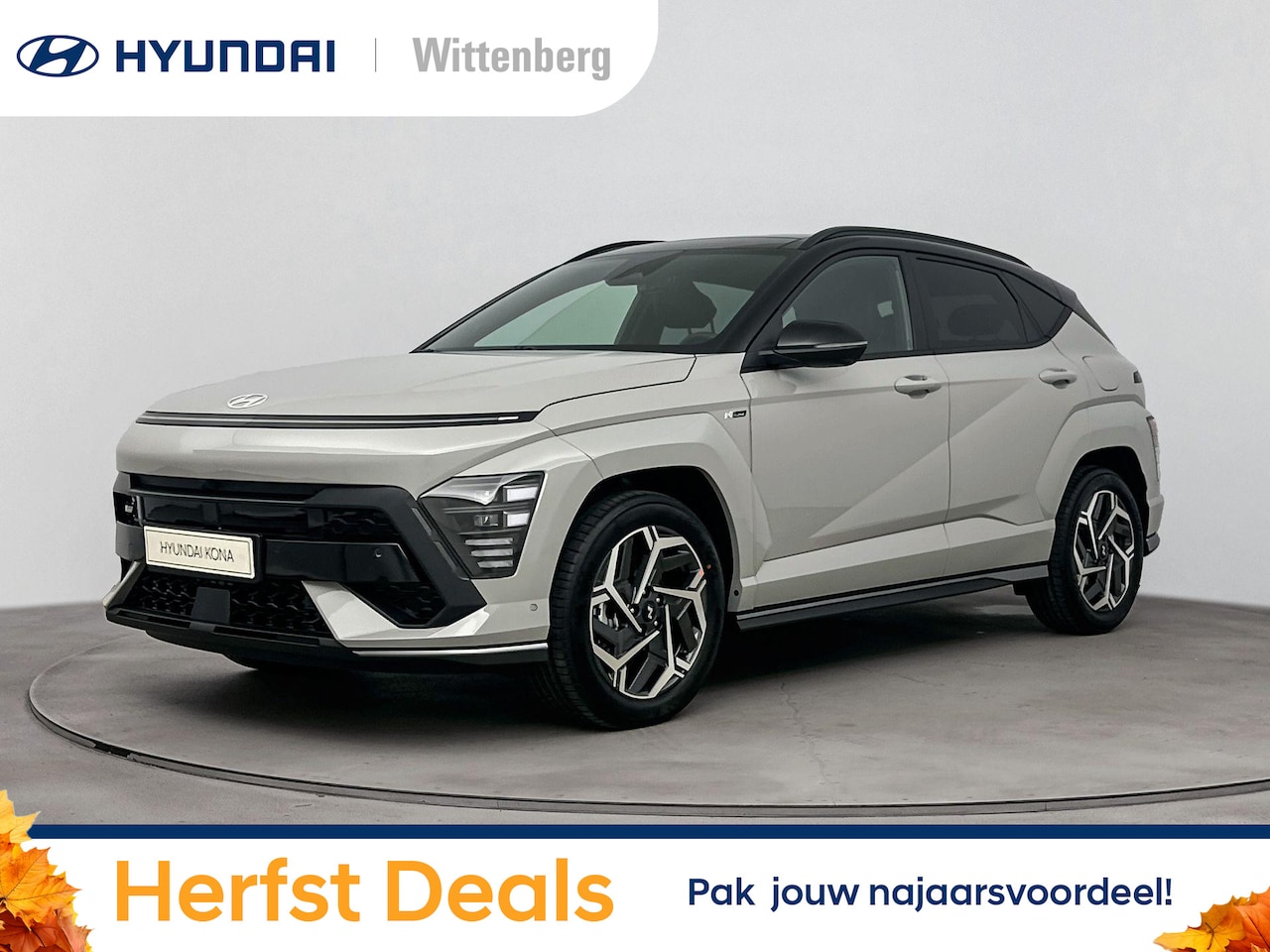 Hyundai Kona - 1.6 GDI HEV N Line Sky | Incl. €1500,- Smart Bonus! | Schuifdak | Op bestelling | Stoel + - AutoWereld.nl