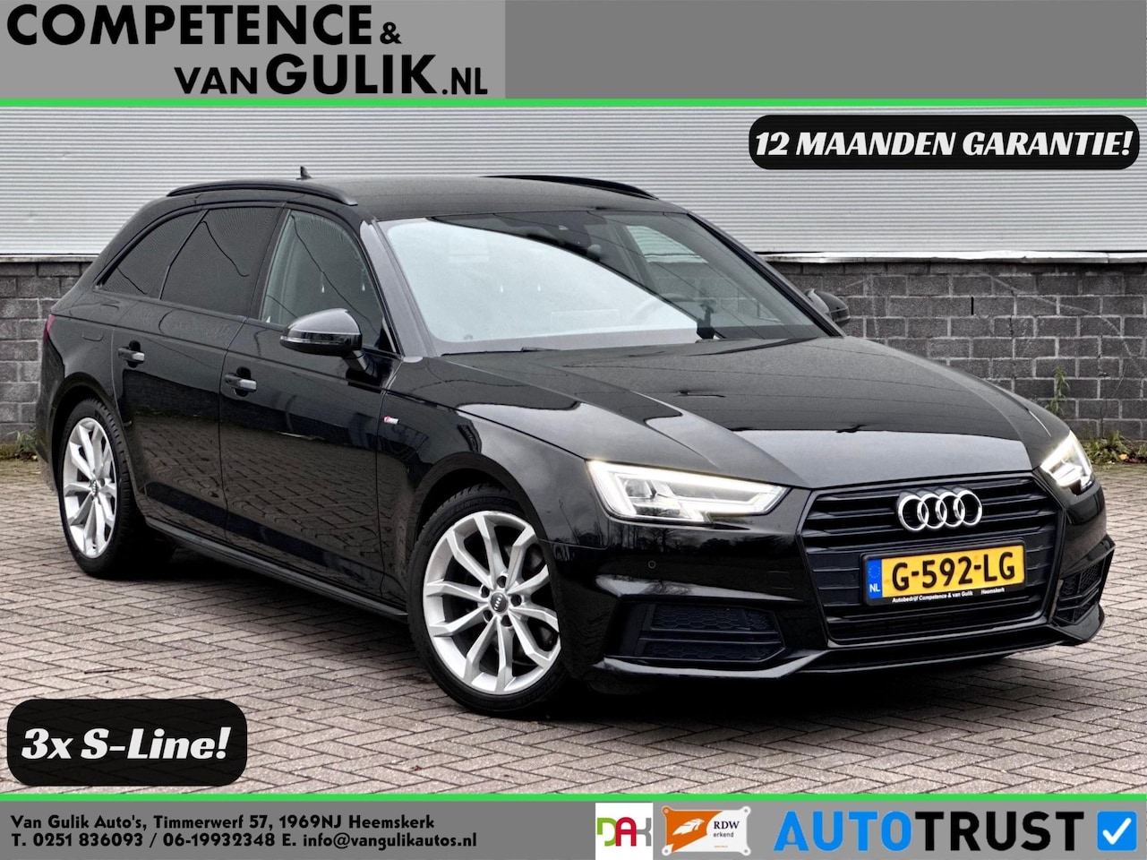 Audi A4 Avant - 2.0 TFSI ultra Sport Pro Line S | Leder | Massage | Digtaal| S-Line | - AutoWereld.nl