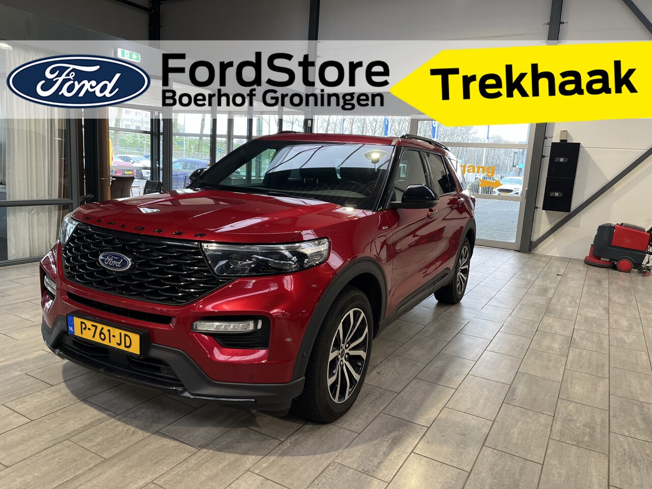 Ford Explorer - 3.0 V6 EcoBoost 457 pk PHEV ST-Line | Trekhaak | 7-zitter | Pano | 4x4 | Leer | Camera's | - AutoWereld.nl