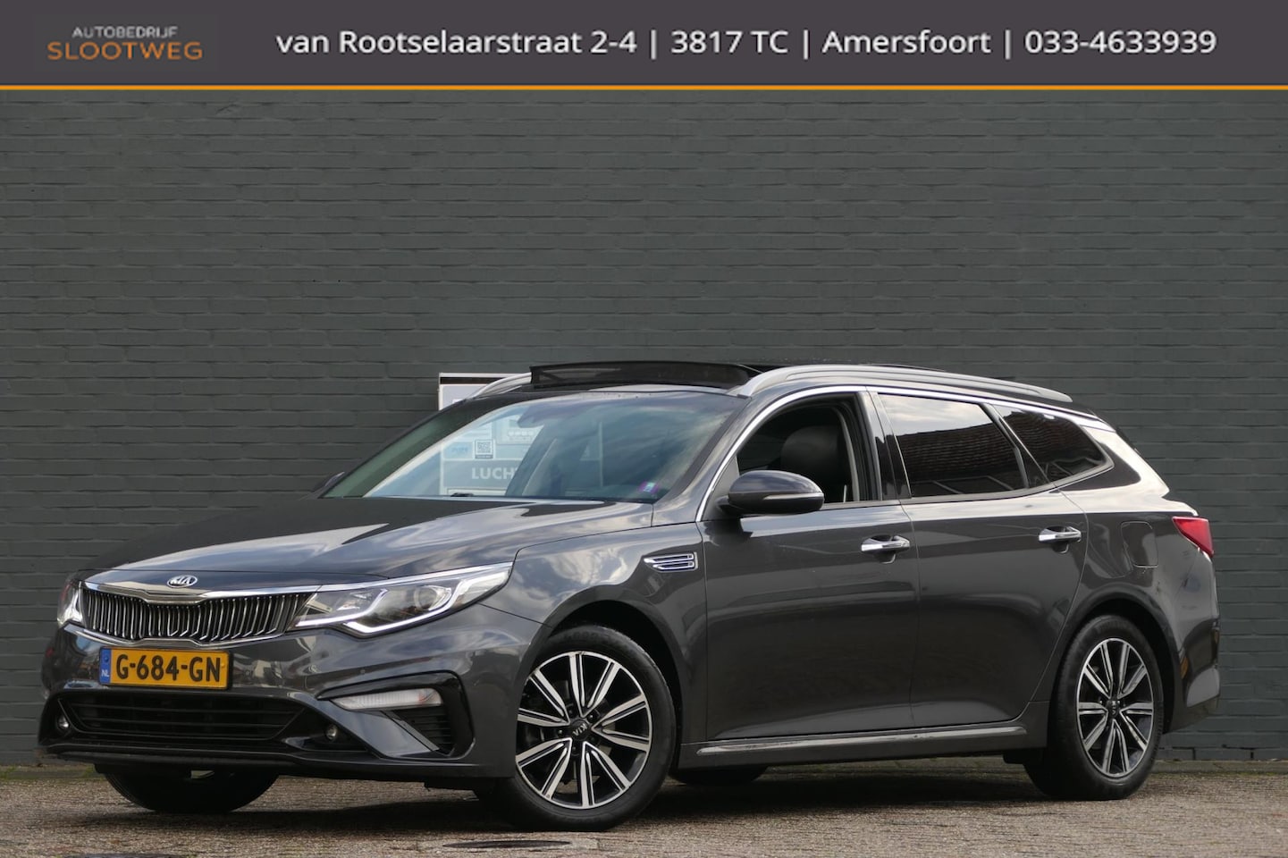 Kia Optima Sportswagon - 1.6 T-GDI DynamicPlusLine Panoramadak | Trekhaak | Camera - AutoWereld.nl