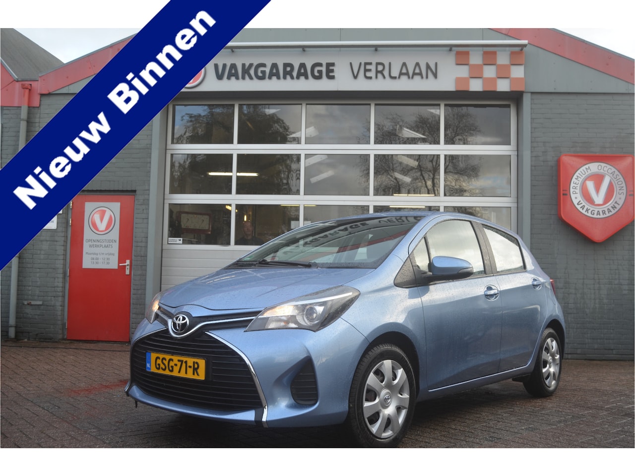 Toyota Yaris - 1.3 VVT-i AUTOMAAT 12 mnd. gar. - AutoWereld.nl