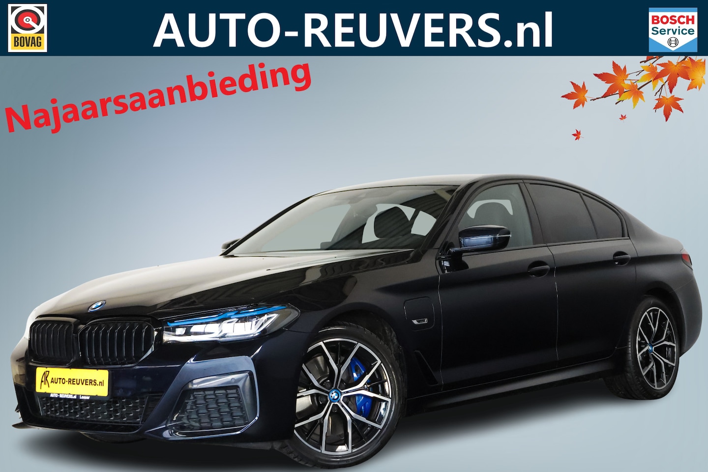 BMW 5-serie - 545e xDrive M-Sport / Leder / Navi / Carplay / DAB / Harman Kardon - AutoWereld.nl