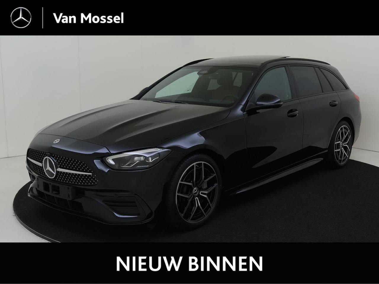 Mercedes-Benz C-klasse - 180 Star Edition AMG Line - Panoramadak - Distronic - Nightpakket - 19 Inch - AutoWereld.nl