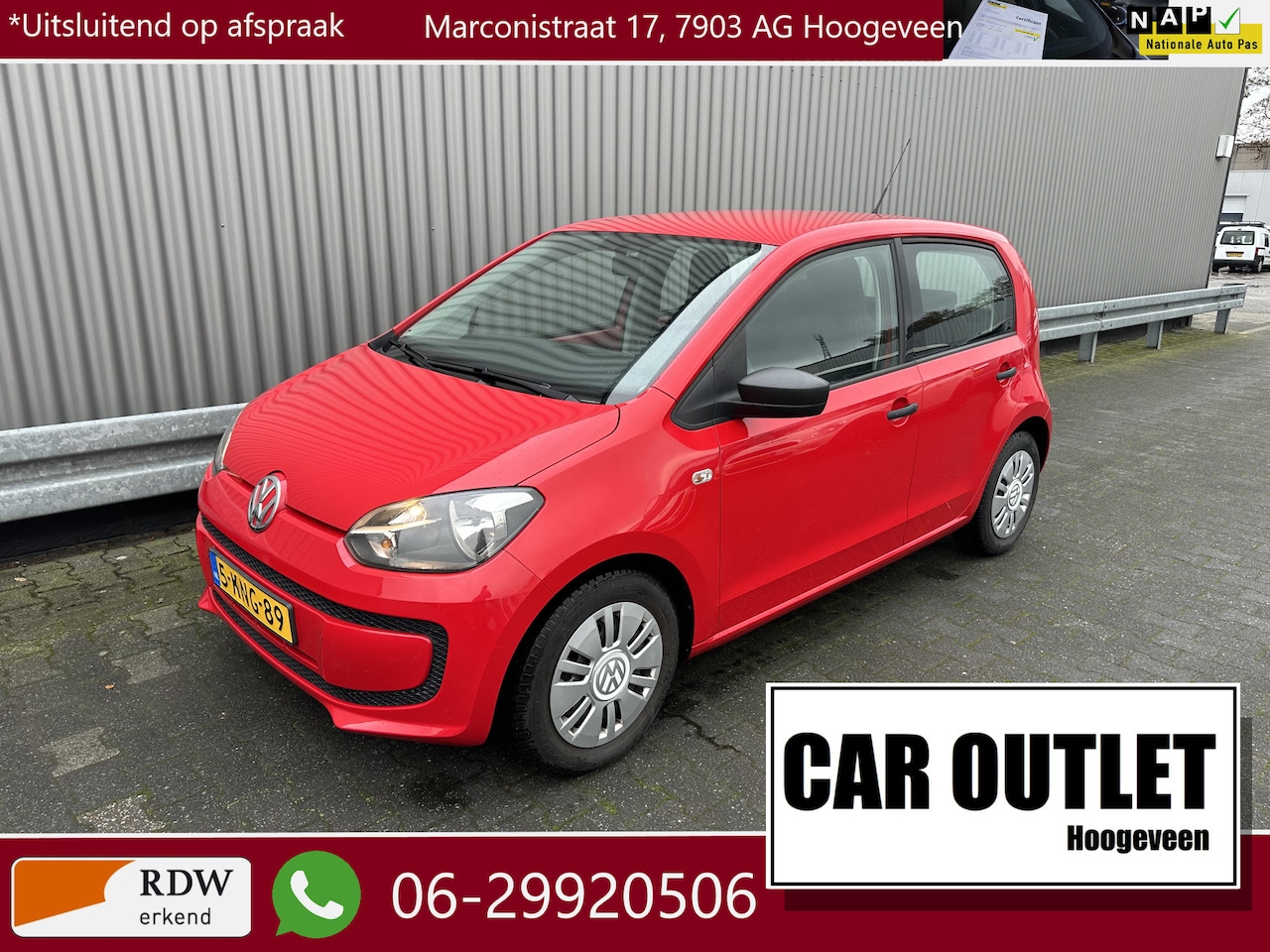 Volkswagen Up! - 1.0 take up! BlueMotion Airco Nw APK --Inruil Mogelijk-- - AutoWereld.nl