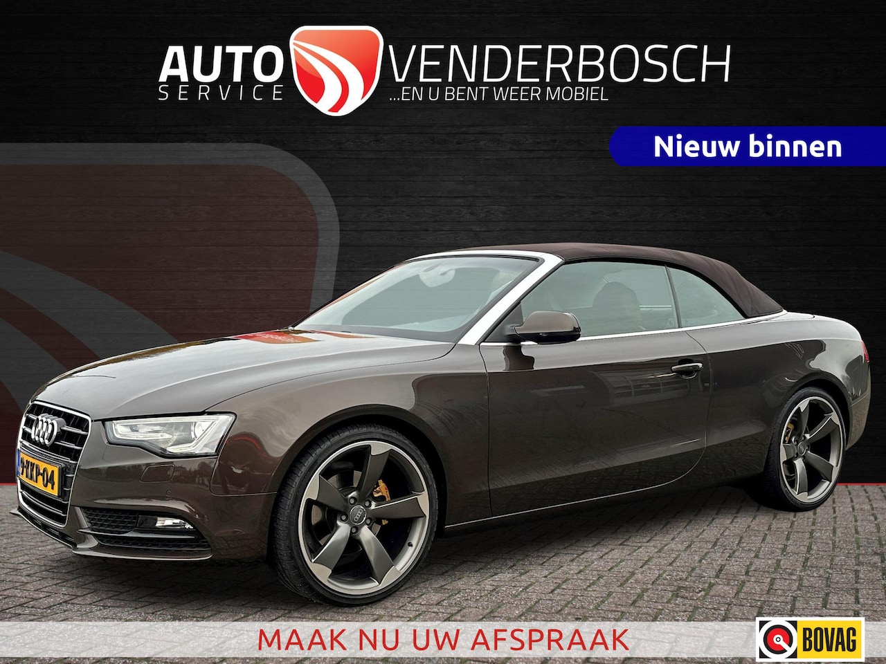 Audi A5 Cabriolet - 2.0 TDI Pro Line 177pk | 155.712 km | Airscarf | 20 inch - AutoWereld.nl