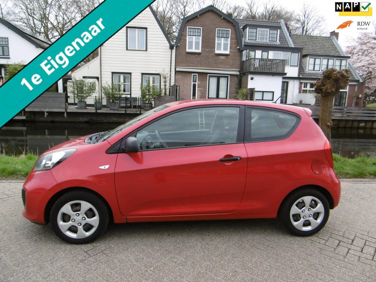 Kia Picanto - 1.0 CVVT Airco 1e eigenaar 159.000km NAP Zuinig A-label Historie - AutoWereld.nl