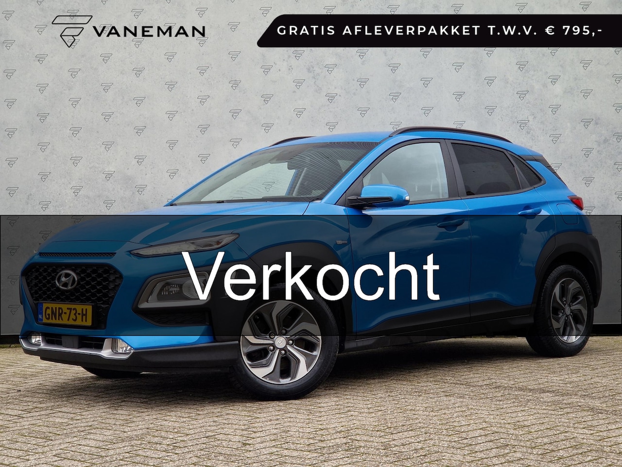 Hyundai Kona - 1.6 GDI HEV Comfort Smart | Navi | Clima | PDC | Stoelverwarming | KRELL | Licht- en Regen - AutoWereld.nl