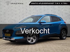 Hyundai Kona - 1.6 GDI HEV Comfort Smart | Navi | Clima | PDC | Stoelverwarming | KRELL | Licht- en Regen