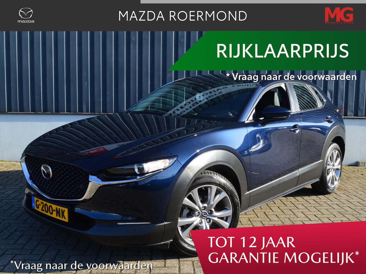 Mazda CX-30 - 2.0 e-SkyActiv-X M Hybrid Comfort/Leer/Haak/ ALL IN PRIJS - AutoWereld.nl