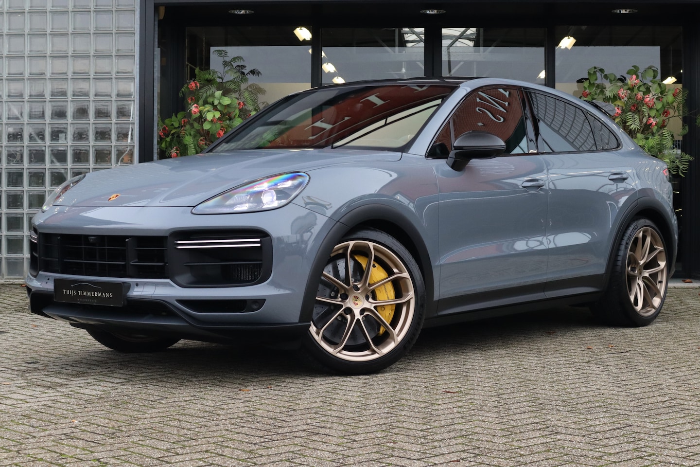 Porsche Cayenne - Turbo GT | Arctic Grey, Keramische remmen, Carbon in/exterieur, Sport Chrono, Keyless Entr - AutoWereld.nl