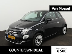 Fiat 500 - 0.9 TwinAir Turbo Lounge | Panoramadak | Unieke lederen bekleding | Navigatie