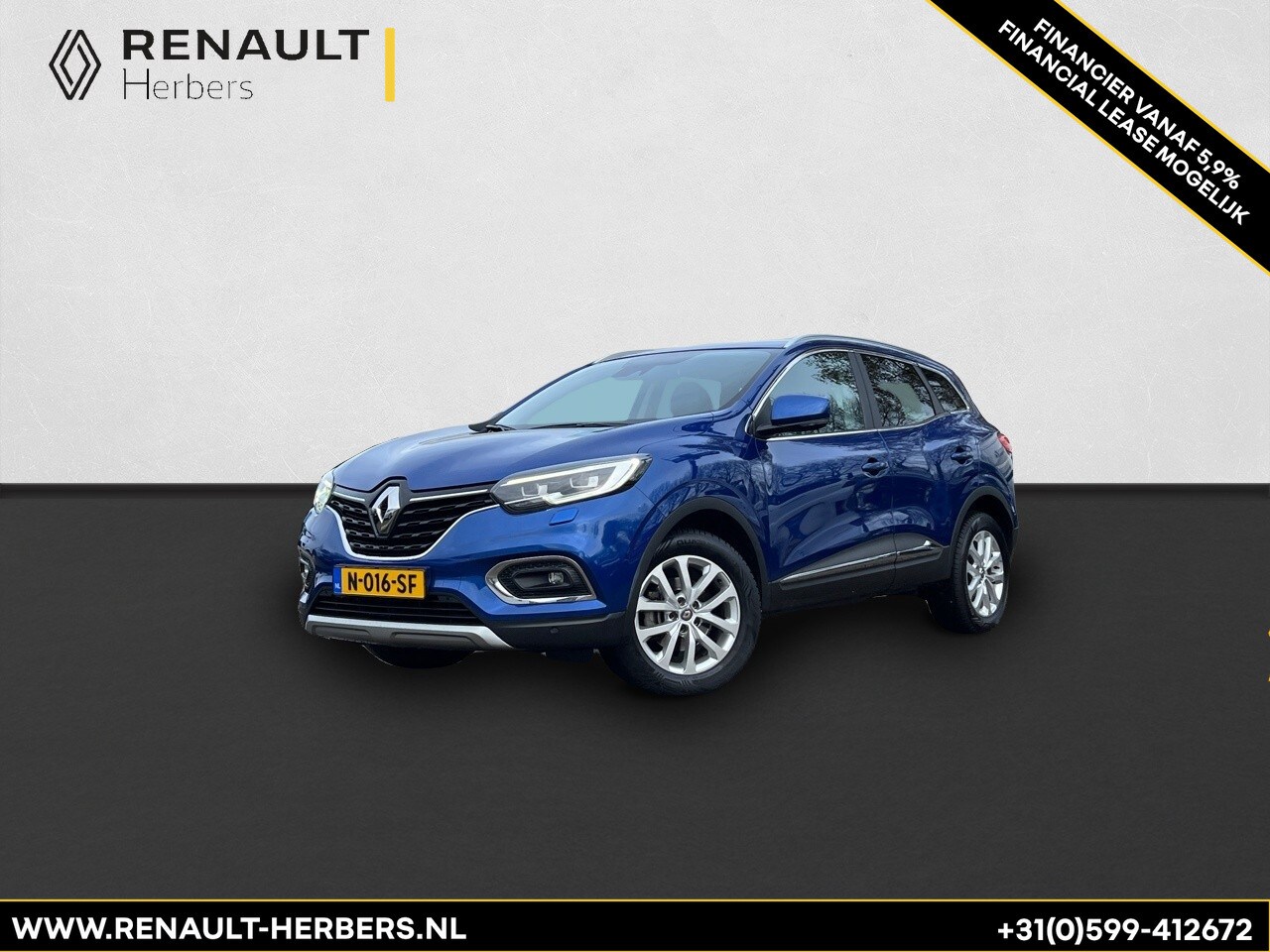 Renault Kadjar - 1.3 TCe Intens EDC AUTOMAAT / CAMERA / ALL SEASON - AutoWereld.nl