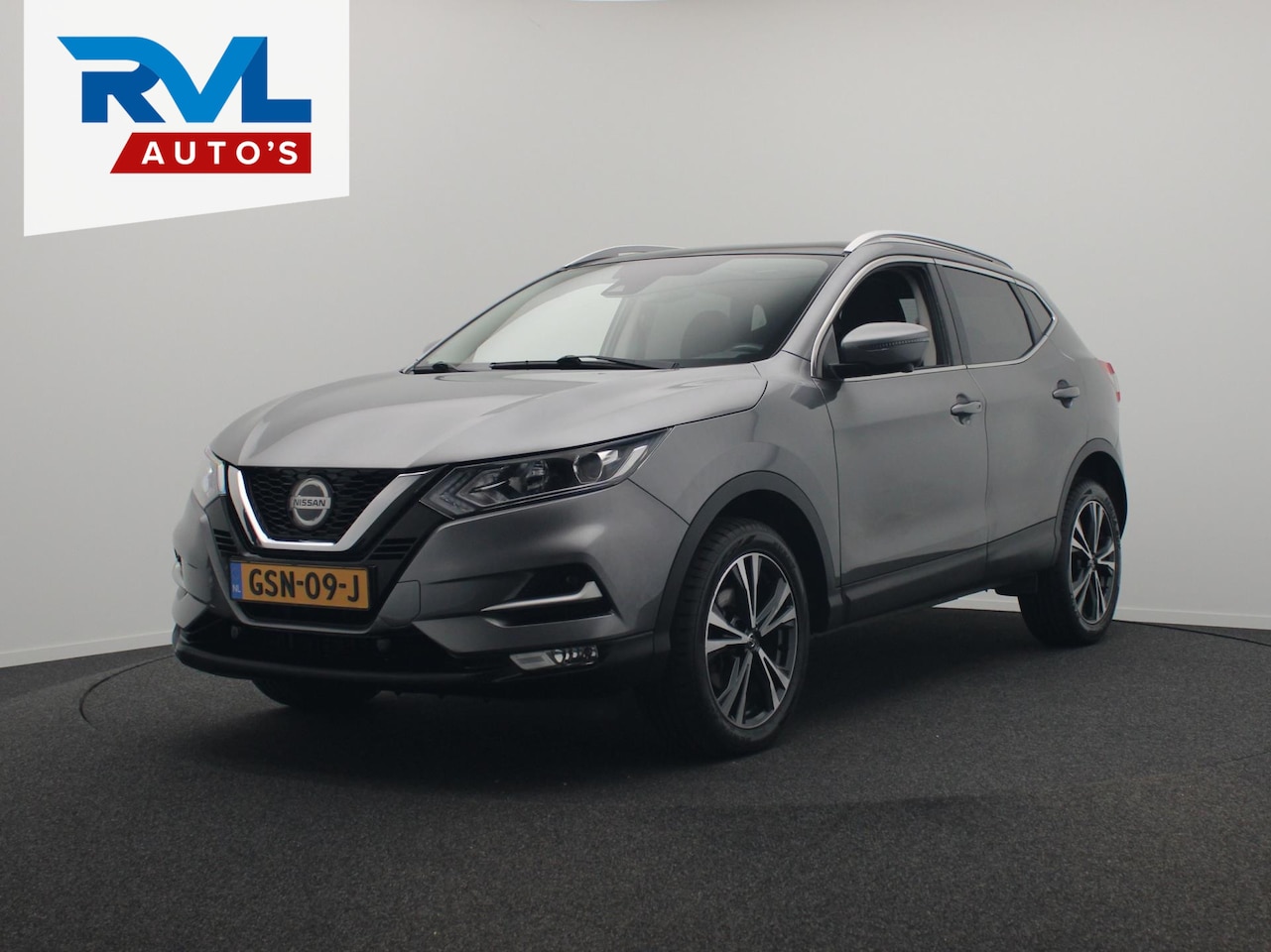 Nissan Qashqai - 1.3 DIG-T N-Connecta 360 Navigatie Cruise Control Panoramadak - AutoWereld.nl