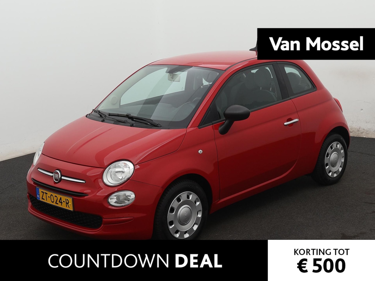 Fiat 500 - 0.9 TwinAir Turbo Young | Airco | Cruise control | Blue tooth | - AutoWereld.nl