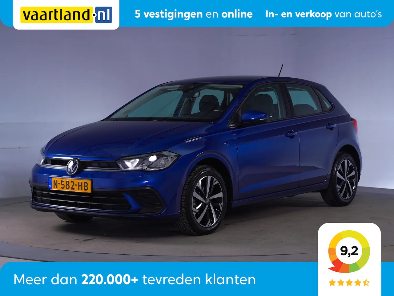 Volkswagen Polo - 1.0 TSI Life 5-drs NW MODEL [ Full led Virtual cockpit Navi ] - AutoWereld.nl