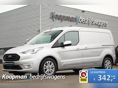 Ford Transit Connect - 1.5EcoBlue 120pk L2 Limited | L+R Zijdeur | Cruise | Camera | Carplay/Android | Lease 342,