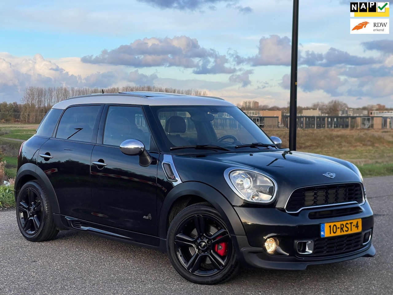 MINI Countryman - Mini 1.6 Cooper S ALL4 Chili Automaat|Pano|Leder|Navi|Xenon|Nap|Boekjes - AutoWereld.nl