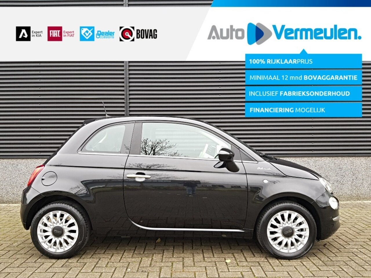 Fiat 500 - 1.0 Hybrid Dolcevita 1.0 Hybrid Dolcevita - AutoWereld.nl