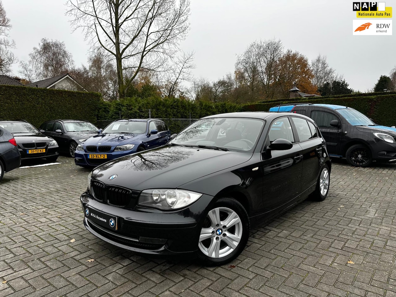 BMW 1-serie - 116i Business Line|Ketting verv.|Navi|N.A.P.|Cruise control|Climate control|Nette staat... - AutoWereld.nl