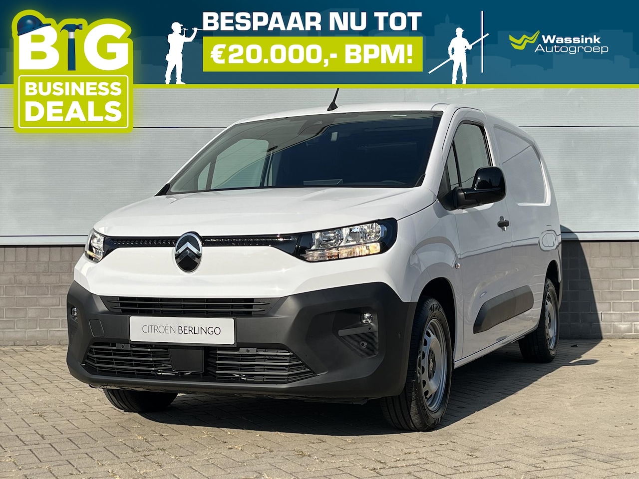 Citroën Berlingo - Van GB 1.5 BlueHDi 130pk Lengte 2 1000Kg laadvermogen | automaat | Carplay | Navigatie | C - AutoWereld.nl