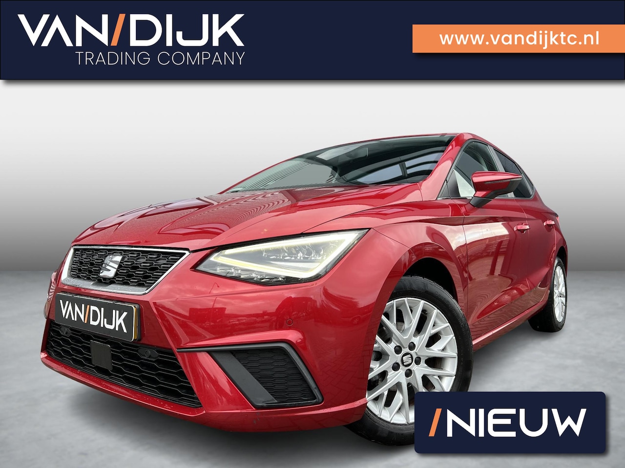 Seat Ibiza - 1.0 TSI Style Business Intense ✓Navigatie ✓Camera ✓Apple Carplay Android Auto ✓Beats Audi - AutoWereld.nl