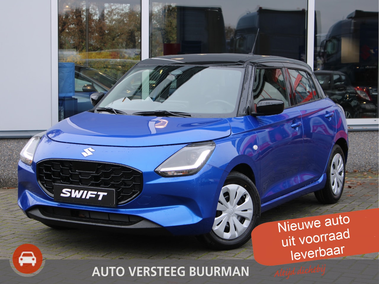 Suzuki Swift - 1.2 Comfort Smart Hybrid Carplay/Android Auto Draadloos, Adaptieve Cruise Control, Keyless - AutoWereld.nl