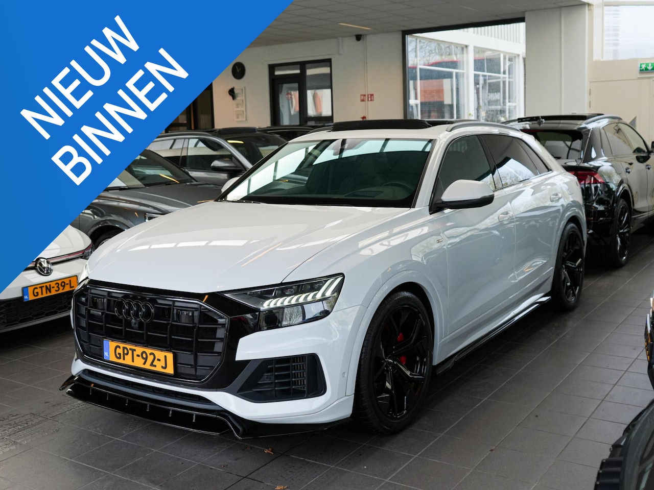 Audi Q8 - 55 TFSI e Quattro Pro Line Night Vision 360 Camera B&O HUD Trekhaak - AutoWereld.nl