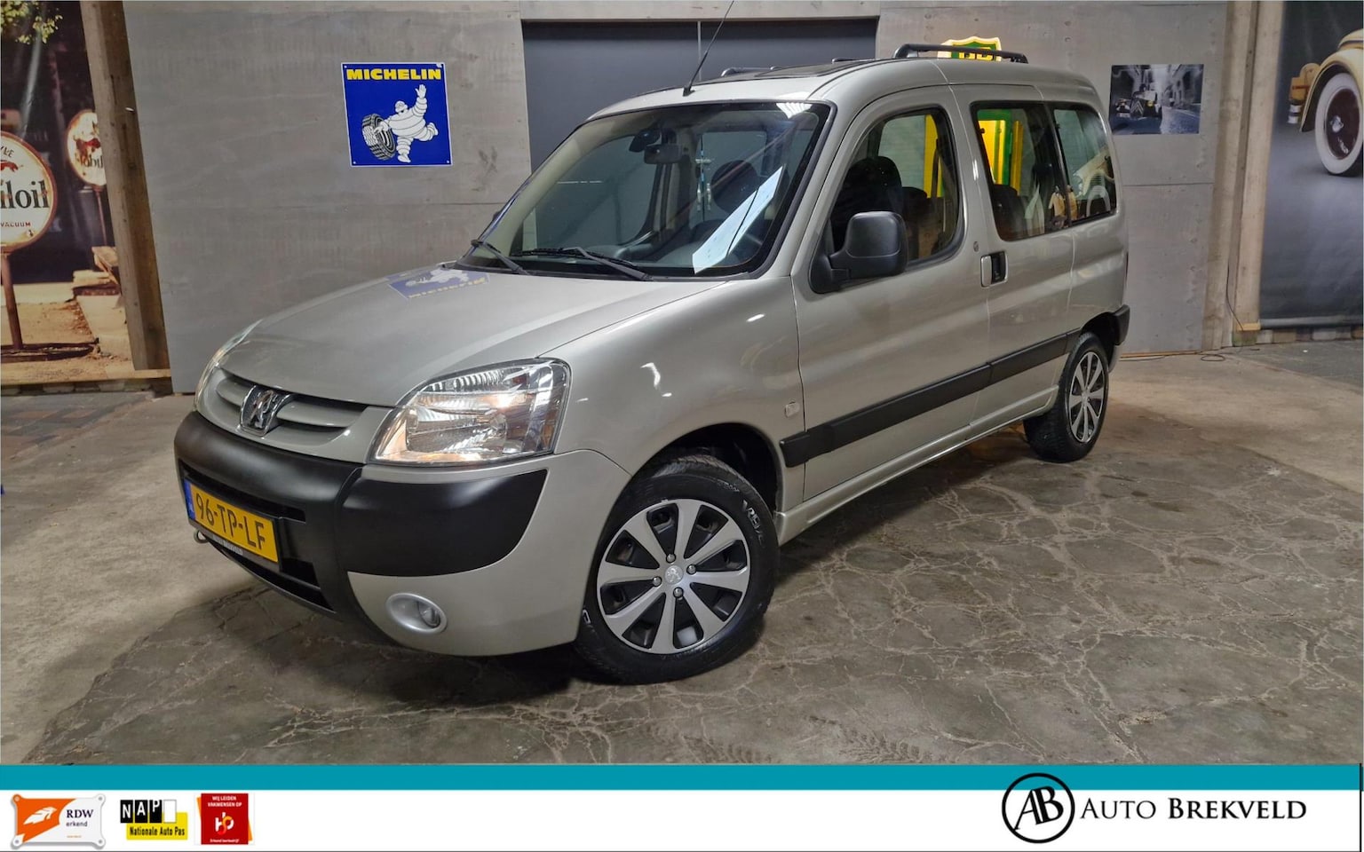 Peugeot Partner MPV - 1.6-16V Zenith 2 109PK | RIJKLAAR | Cruise | Airco | Elektrisch pakket | NAP - AutoWereld.nl