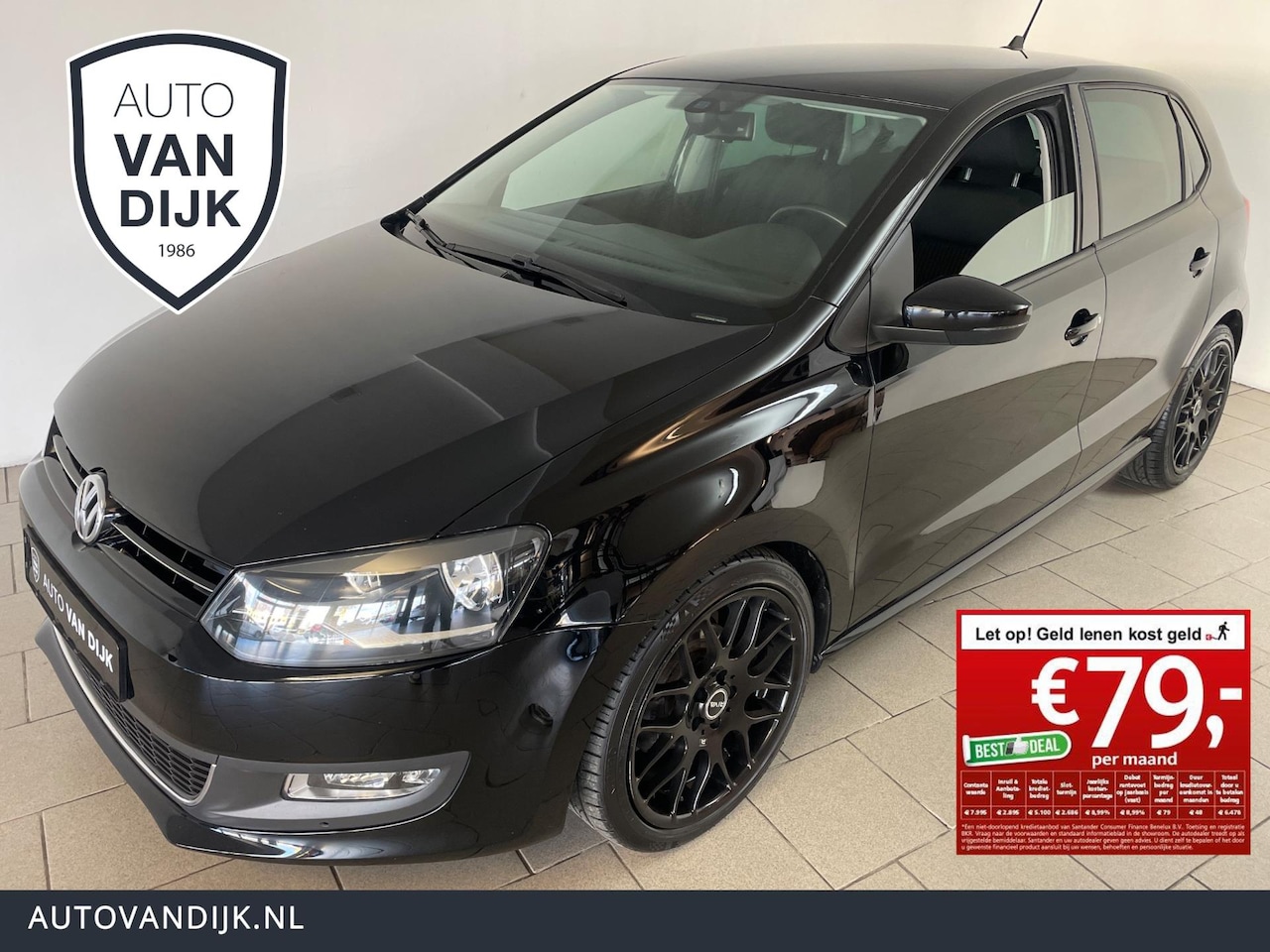 Volkswagen Polo - 1.2 TSI BlueMotion Highline AIRCO CLIMA NAVI CRUISE BLUETOOTH ELEK RAMEN CENT VERG VELGEN - AutoWereld.nl