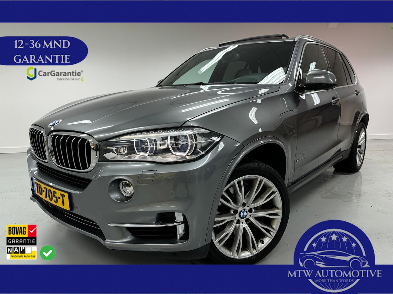 BMW X5 - 40e X-DRIVE / PANO / HEAD-UP / 20-inc. / FULL-OPTIONS - AutoWereld.nl